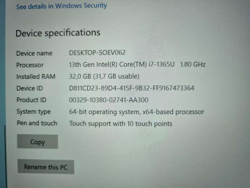 Dell Latitude 5440 i7 13th Gen 32GB Touchscreen with Backlight Keyboard