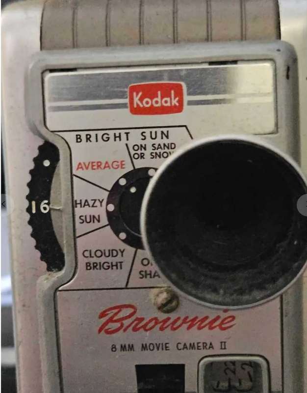 8MM Kodak Brownie Movie Camera