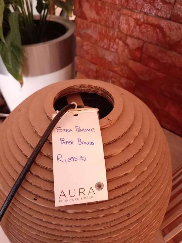 Sirra Pendant Paper board hanging light