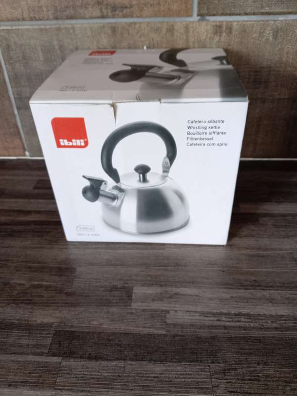 Ibili Prisma Stainless Steel Whistling Kettle