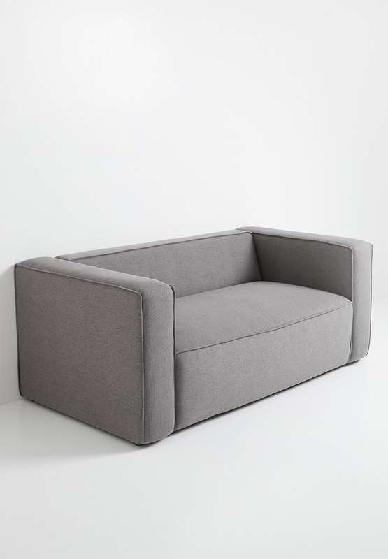 Zola 2 Seater Couch Baku Thunder