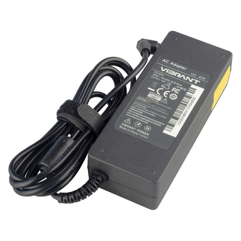 Vibrant 12V 5A 60W charger for HP Thin Client T5000 T5500 T5700