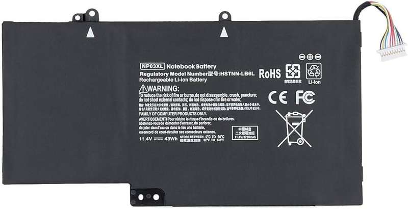 Vibrant battery for HP Pavilion X360 13-A010DX (P/N NP03XL HSTNN-LB6L 760944-421 TPN-Q146)