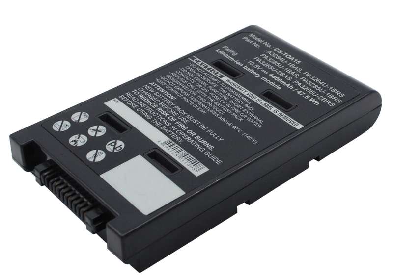 Vibrant battery for Toshiba Satellite A10 A15 Toshiba Tecra A8 Toshiba Qosmio F10 (P/N: PA3284U-1BAS