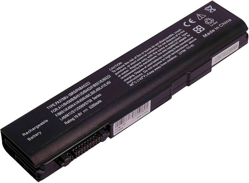 Vibrant battery for Toshiba Satellite A50 A55 Toshiba Tecra A10 A9 M10 M9 (P/N: PA3356U-1BRS)