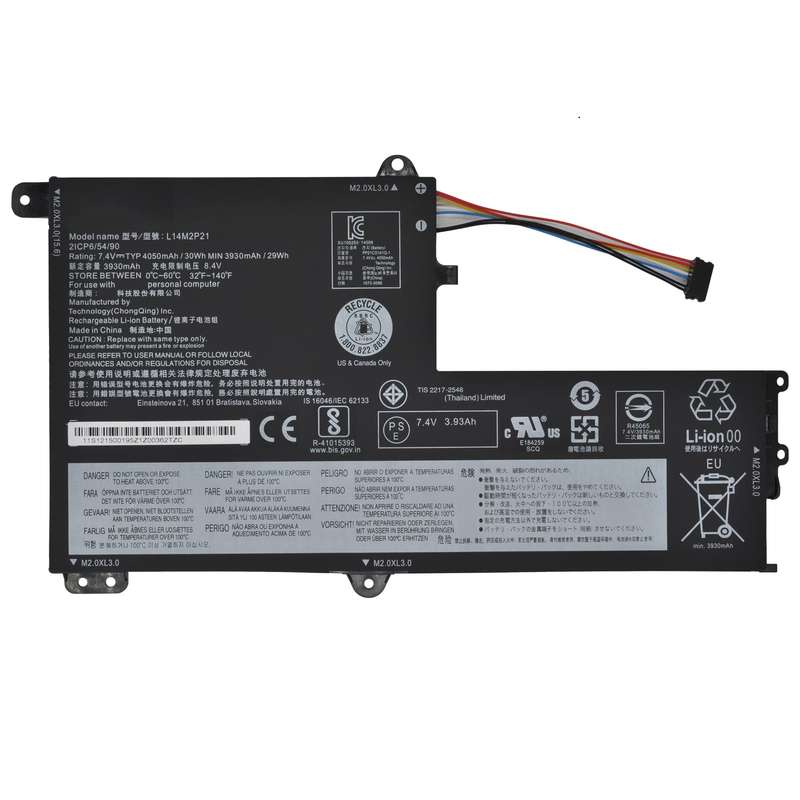 Reliable, long-lasting Vibrant Batteries for Lenovo 300S 310S-14ISK 500S-14ISK 500S-15ISK( L14S2P21)