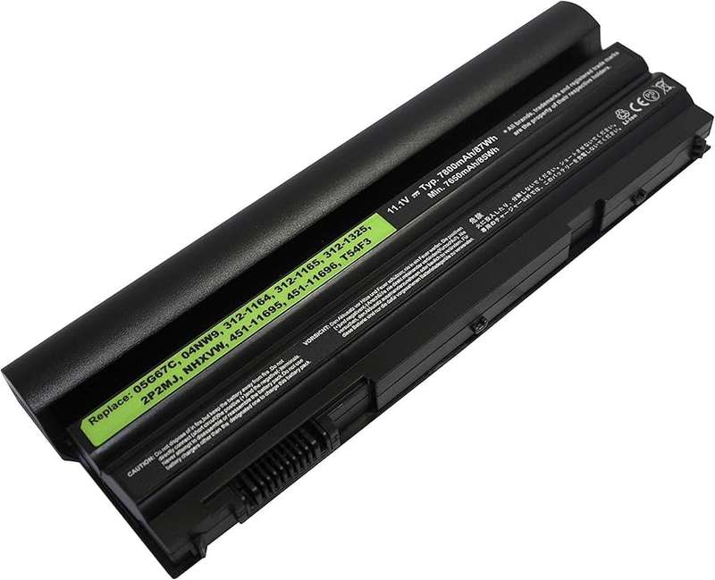 Vibrant battery for Dell Latitude E5420 E5420m E5430 E5520 E5520m E5530 (P/N: 04NW9 05G67C 312-1163)