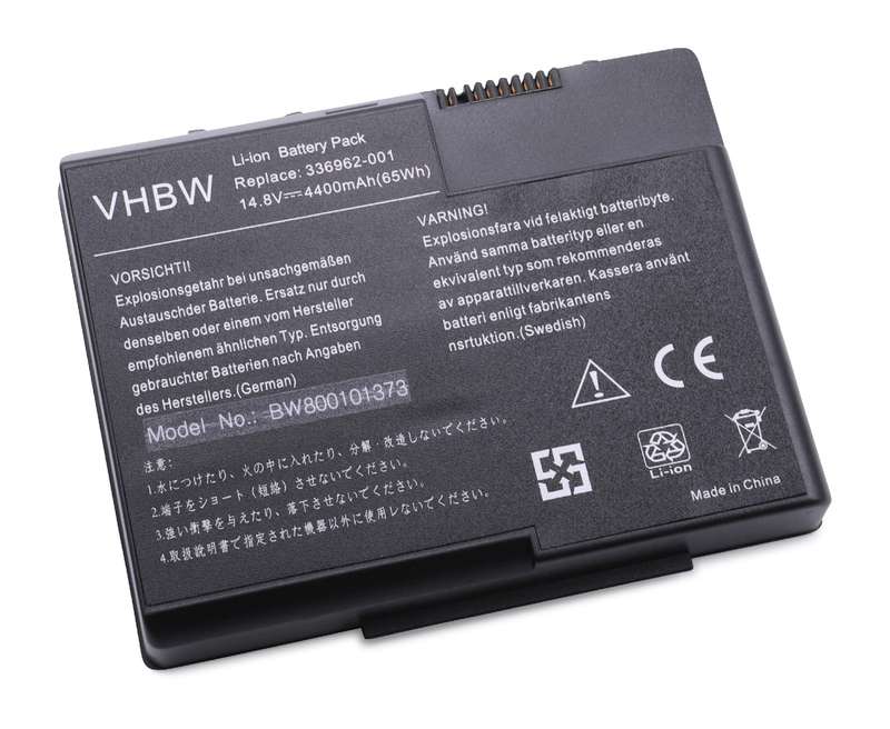 Reliable, long-lasting Vibrant Batteries for HP Pavilion ZD8000  HP Compaq NX910(P/N: HSTNN-DB03)