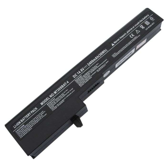 Vibrant battery for Mecer M72 M720 M722 M725 M73 (P/N: M720BAT-4 M720BAT-8)