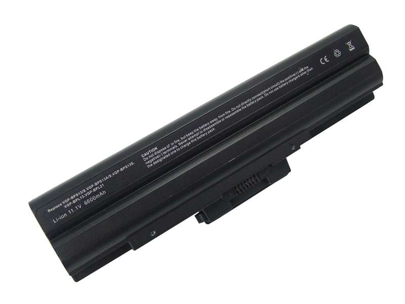 Vibrant battery for Sony VAIO VGN-CS13 VGN-CS25 VGN-CS27 (P/N: VGP-BPS13/S)