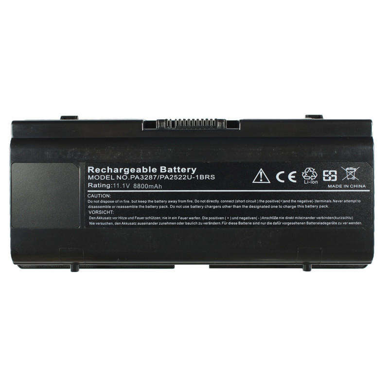 Vibrant battery for Toshiba Satellite 2450 2455 A20 A25 A40 A45 (P/N: PA3287U-1BAS PA2522U-1BRS)
