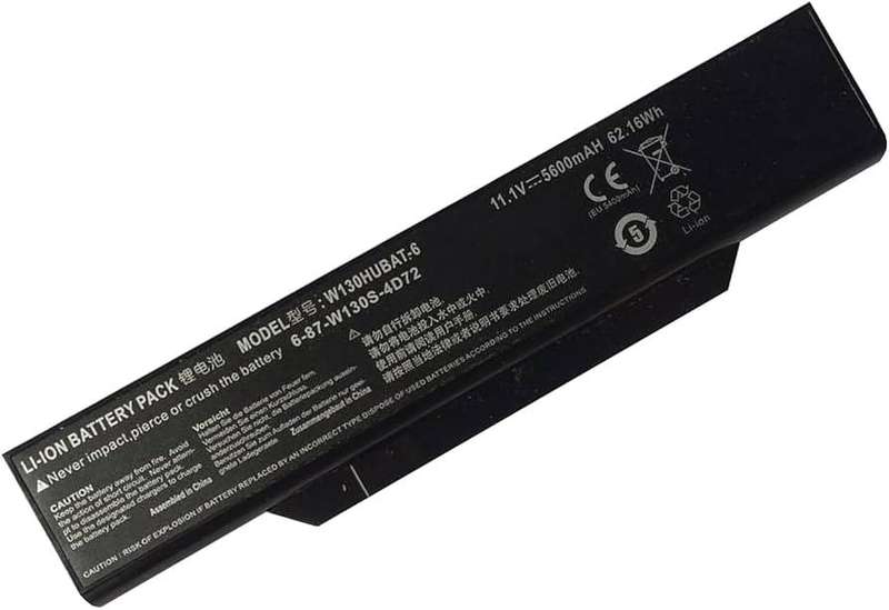 Vibrant battery for Proline W25CEW Clevo W255CEW W130HUBAT-6