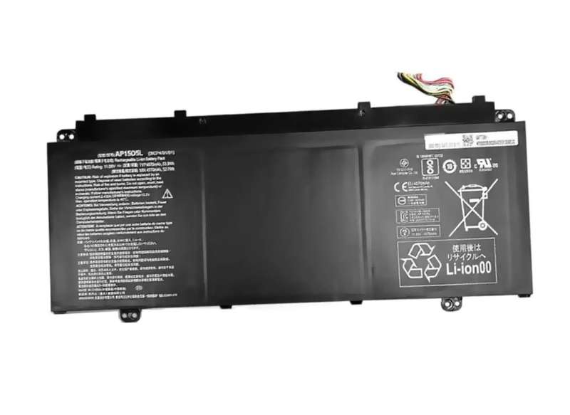 Vibrant battery for Acer Chromebook R 13 CB5-312T Swift 5 SF514-51 Spin 5 SP513-52N (P/N AP15O5L)