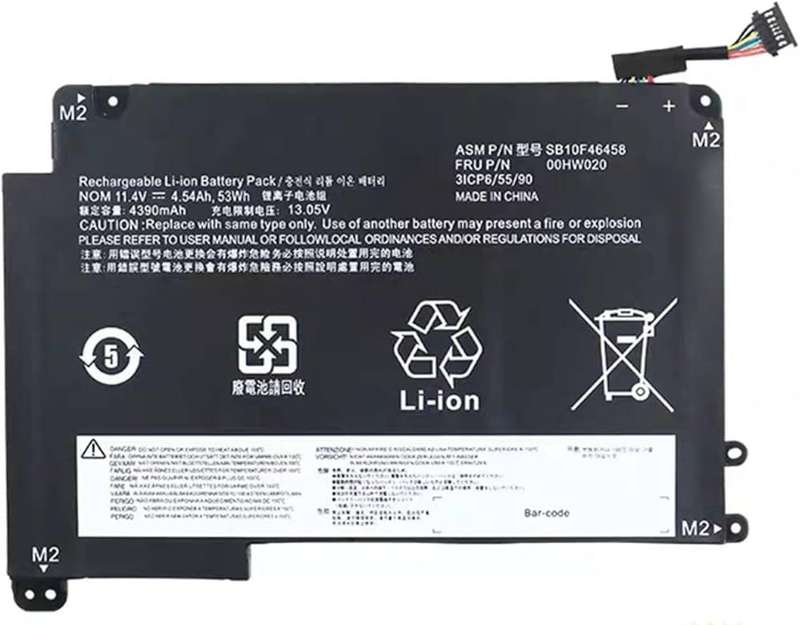 Vibrant battery for Lenovo ThinkPad P40 Yoga (20GQ) (20GR) ThinkPad Yoga 460 (20EL) (P/N 00HW020)