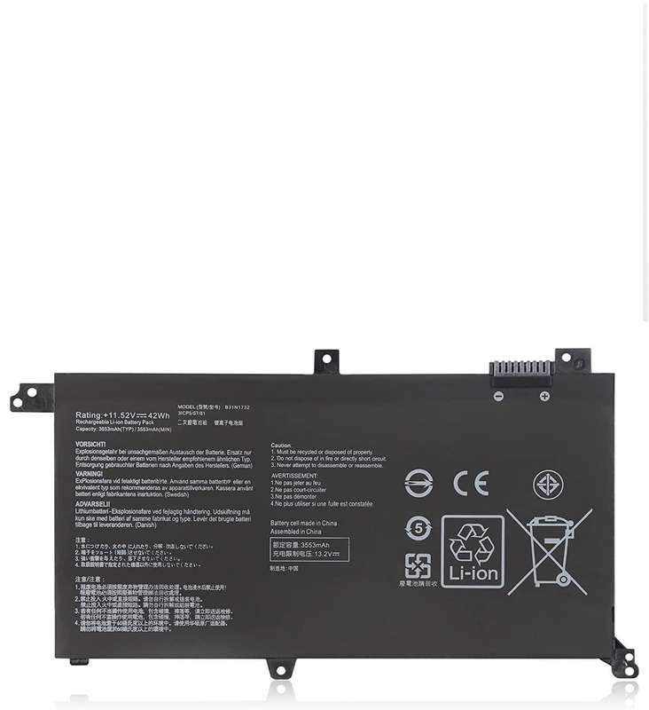 Vibrant battery for ASUS VivoBook X430UA X430UN X430FA S14 S430UA S430FA (P/N B31N1732