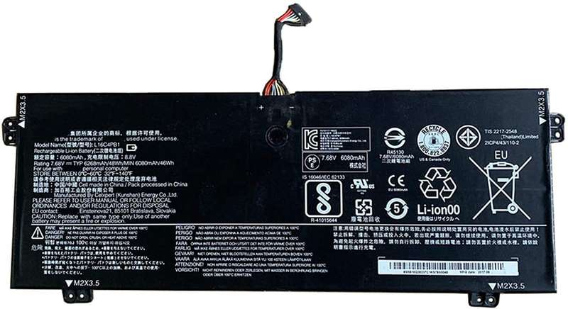 Reliable, long-lasting Vibrant Batteries for Lenovo YOGA 720-13IKB 720-13IKBR (L16M4PB1)
