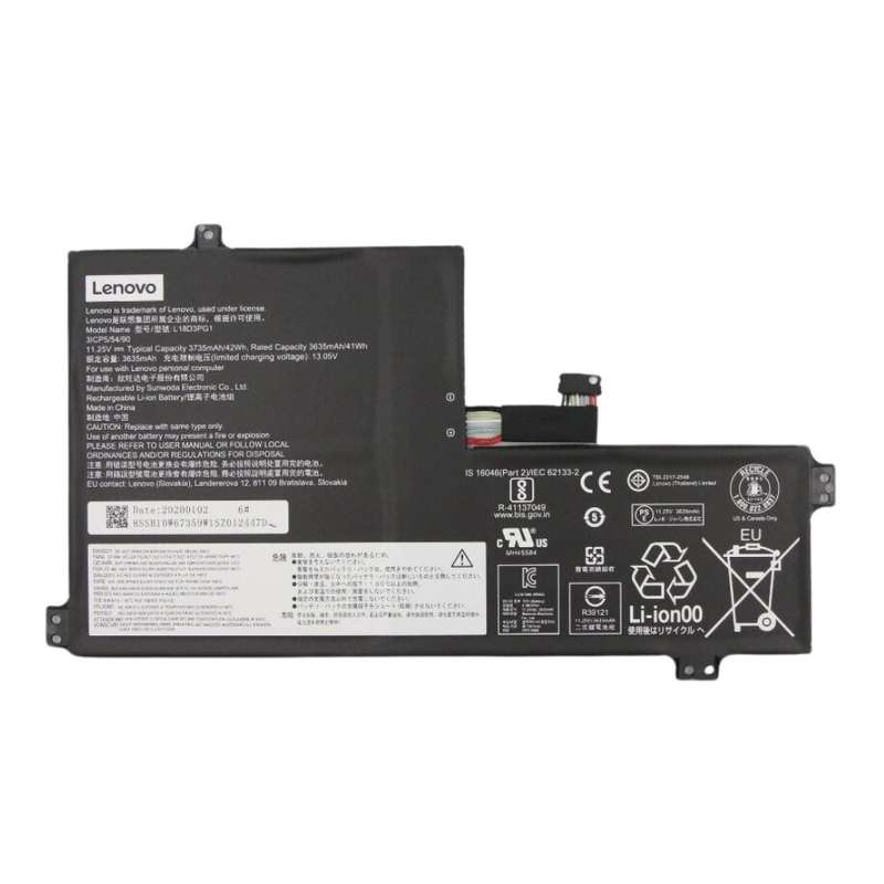 Reliable,long-lasting Vibrant battery for Lenovo IdeaPad 330-15ICH (P/N L17M3PB1 L17C3PB0)