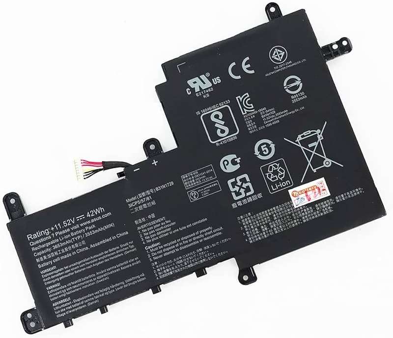 Reliable,long-lasting Vibrant battery for ASUS VivoBook S15 S530UA S530UN (B31N1729)