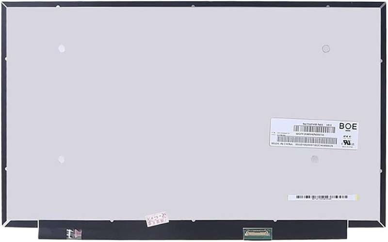 15.6" FHD LCD Screen - 40-Pin eDP1.4 Bottom-Right Connector - No Mounting Bracket - 240Hz