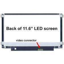 11.6" WXGA LCD screen - 30-pin bottom-right connector - LED backlight - matte surface