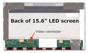 15.6" WXGA LCD Screen - LED Backlight - 40-Pin Bottom-Left Connector