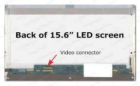 15.6" WXGA LCD Screen - LED Backlight - Standard 30-Pin Bottom-Left Connector