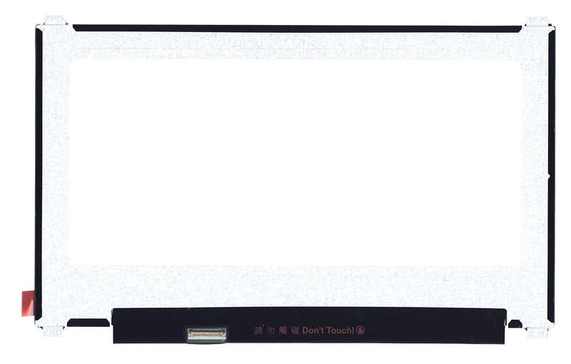 13.3" FHD LCD Screen - 30-Pin eDP Bottom-Left Connector - Top and Bottom Mounting Brackets