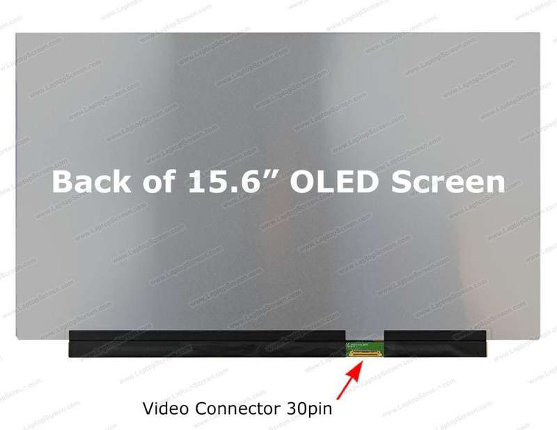 11.6" WXGA LCD Screen - IPS Panel - 40-Pin eDP Bottom-Right Connector