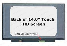 14.0" FHD LCD Screen - IPS - Matte Surface - 40-Pin eDP Bottom