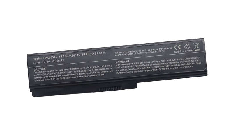 Vibrant battery for Toshiba Satellite A655 A660 A665 C650 C650D C655 (P/N: PA3634U-1BRS PA3635U-1BRM