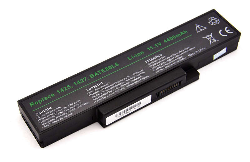 Vibrant battery for Mecer Xpression EL81 Dell Inspiron 1425 1427 (P/N: BATEL80L6)