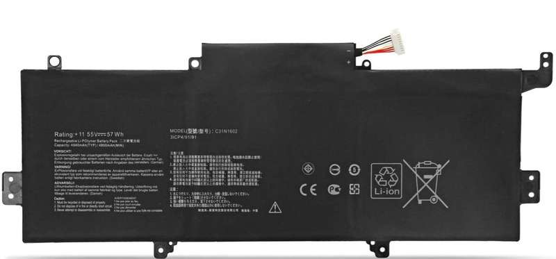 Vibrant battery for ASUS ZenBook UX330UA (P/N C31N1602)