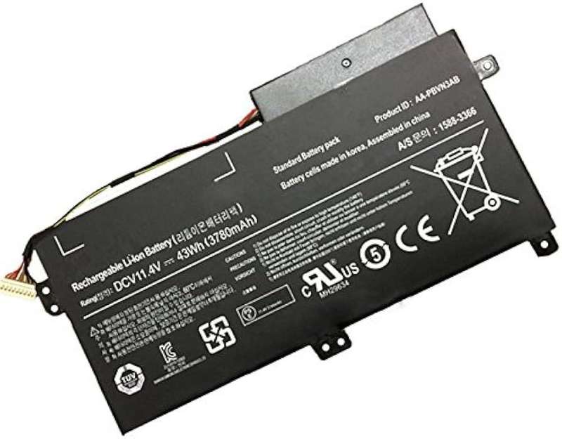 Vibrant battery for Samsung Series 3 NP370R5E NP370R4E Series 5 NP510R5E (P/N AA-PBVN3AB)