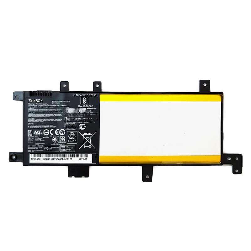 Vibrant battery for ASUS VivoBook A580U FL5900L X542U FL8000U R542U (P/N C21N1634)