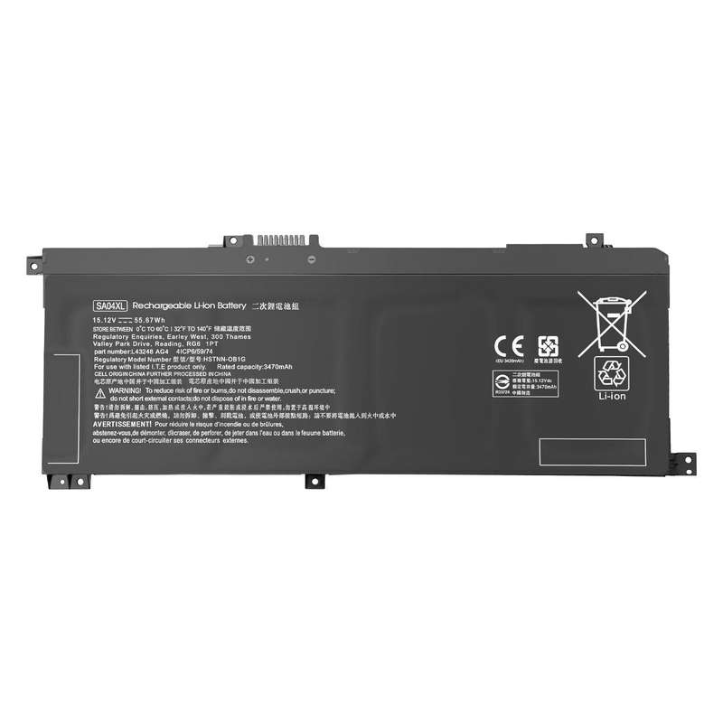 Vibrant battery for HP Envy X360 15-DR 15-DS (P/N SA04XL HSTNN-OB1F L43248-541 L43267-005)
