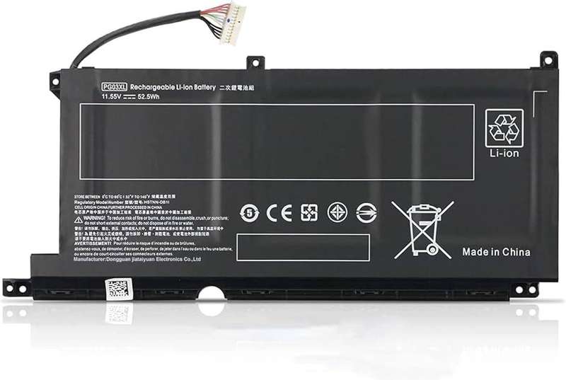 Vibrant battery for HP 15-dk0021tx 15-ec1014ax 16-a0003tx (P/N PG03XL L48495-005)