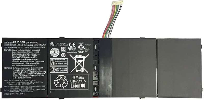 Reliable,long-lasting Vibrant battery for Acer Aspire V5-472 V5-572 R7-571 ES1-511(P/N: AL13B3K)