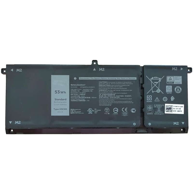 Vibrant battery for  Dell Inspiron 14 5401 5409 15 5501 5502 Latitude 3410 3510(P/N JK6Y6 H5CKD)