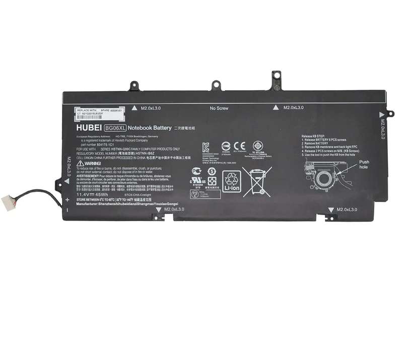 Reliable,long-lasting Vibrant Battery for HP EliteBook Folio 1040 G3(P/N BG06XL HSTNN-IB6Z)