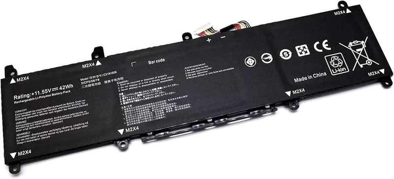 Vibrant battery for ASUS VivoBook S13 S330FN S330UA S330FA (P/N C31N1806)