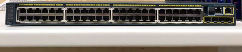 Cisco WS-C2960S-48FPS-L Gigabit POE Switch (740W power) with 4 x 1G SFP uplinks