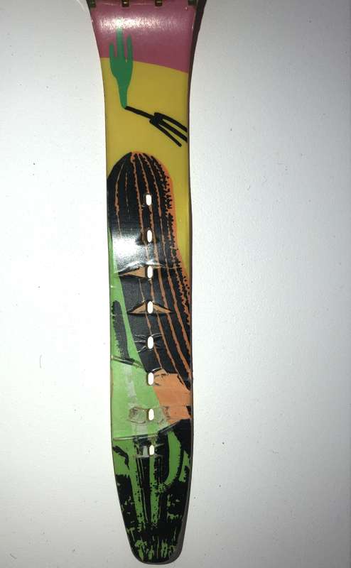 Vintage 'Dive in the Coral Reef' Swatch watch