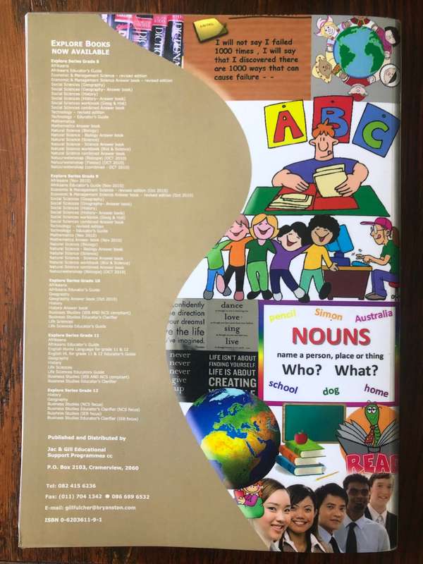 Grade 9 - Explore English Language, Poetry and Transactional Writing