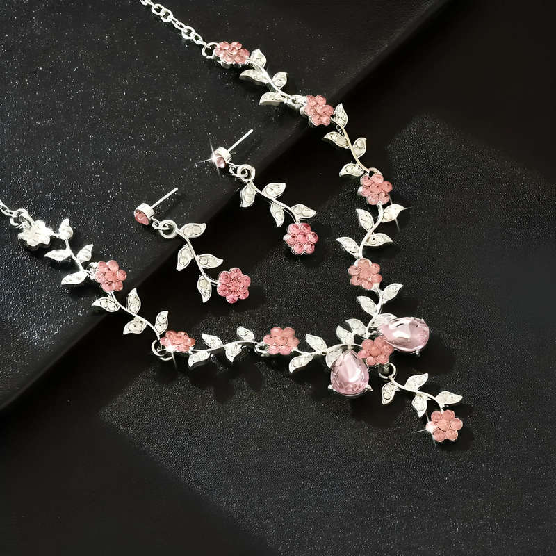 Necklace and Earrings