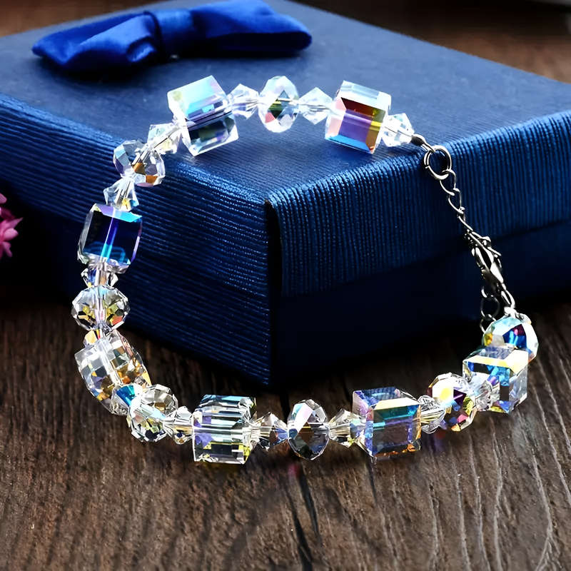 Northern Lights Artificial Crystal Bracelet