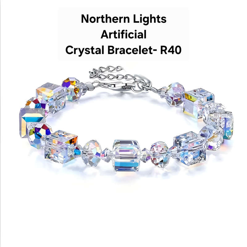 Northern Lights Artificial Crystal Bracelet