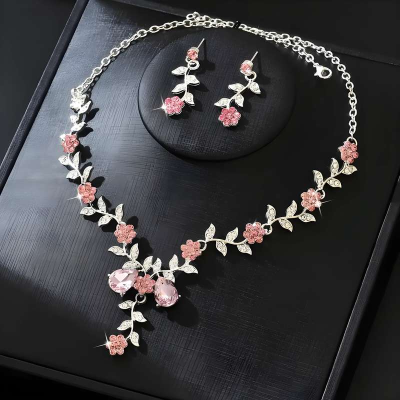 Necklace and Earrings