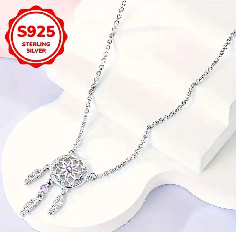 S925 Dreamcatcher Necklace