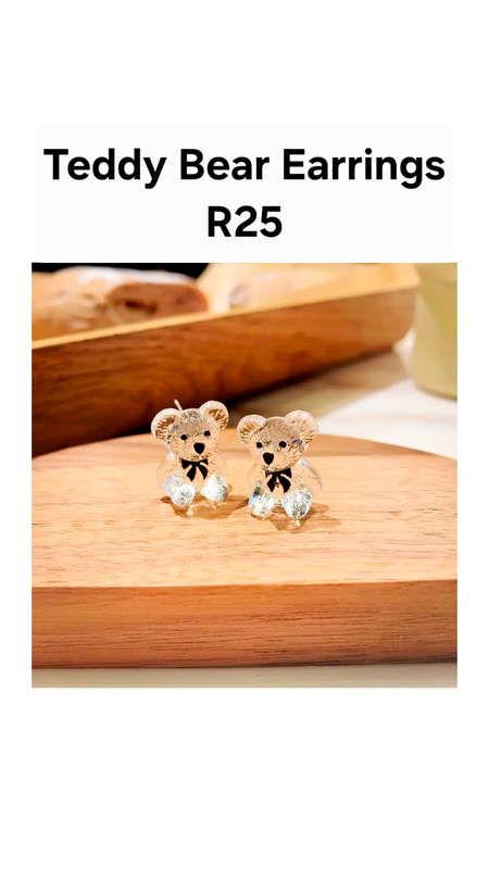 Teddy Bear Earrings