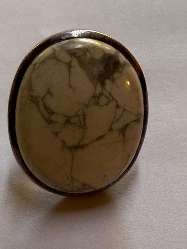 Big Sterling silver heavy ring